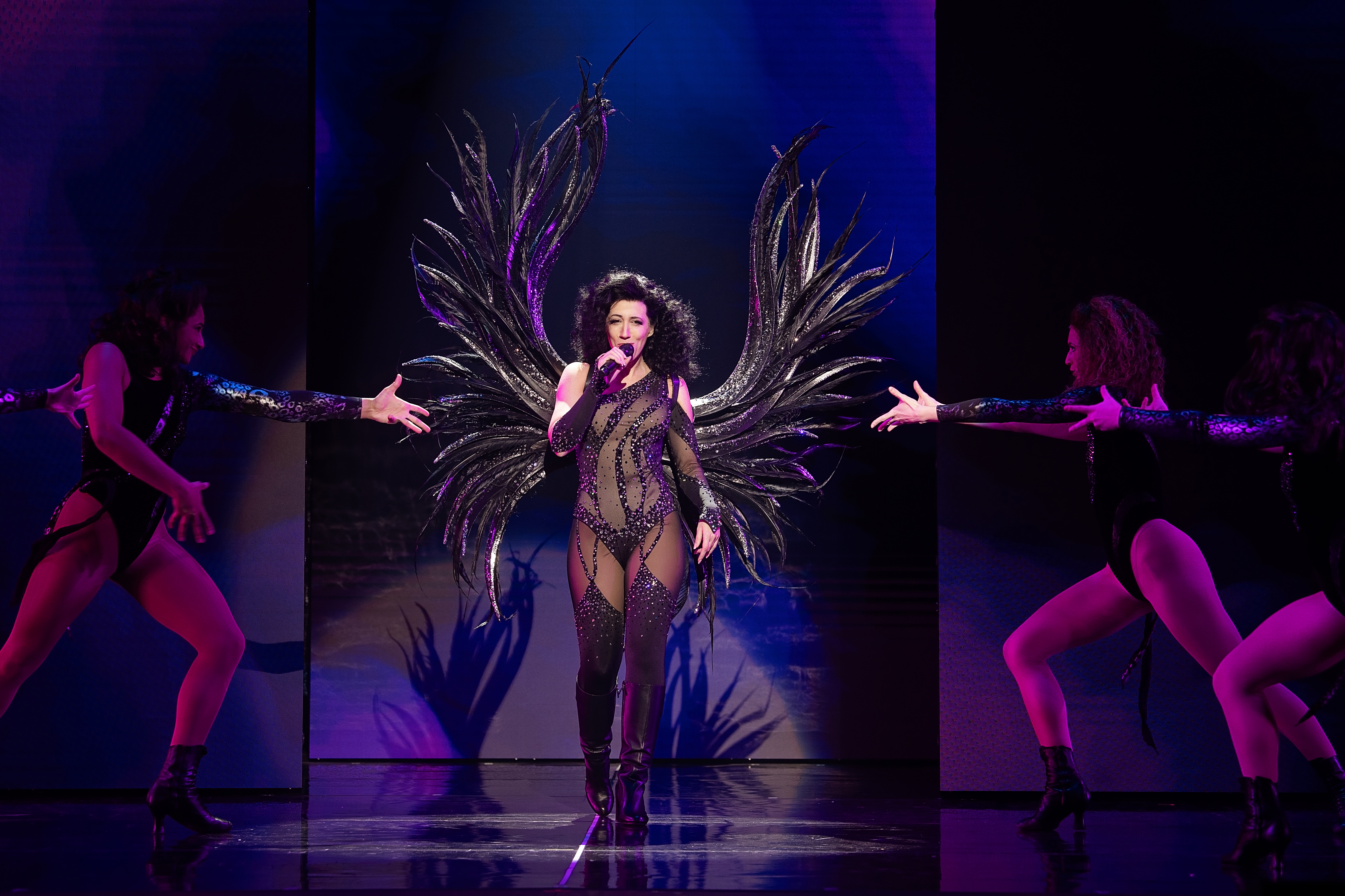 Morgan Scott plays Star in "The Cher Show." Photo courtesy Meredith Mashburn Photography.