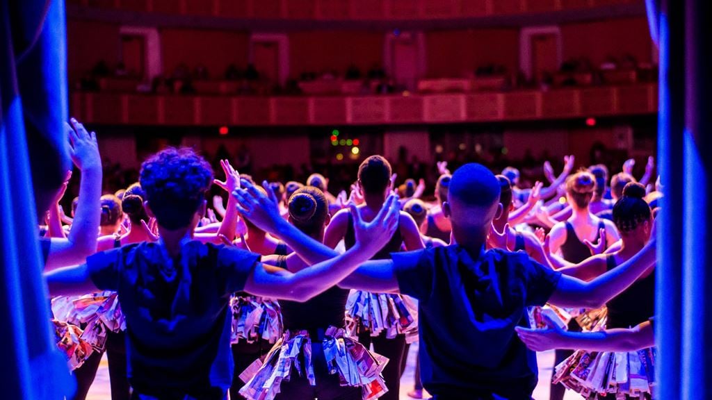 Kids Dancing on stage